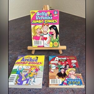 2 Archie & 1 Betty & Veronica Jumbo Comic Digests Collection
